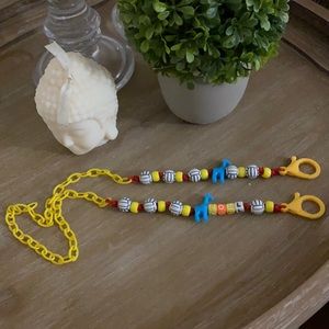 Handmade Personalized Kids Mask Lanyard for School